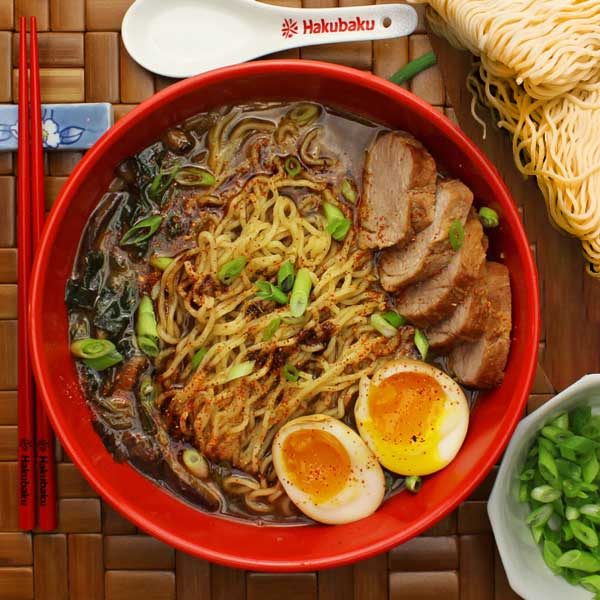 Recipe & Video: Marinated BBQ Pork Ramen with Hakubaku Fresh Ramen Kit -  Umami Insider