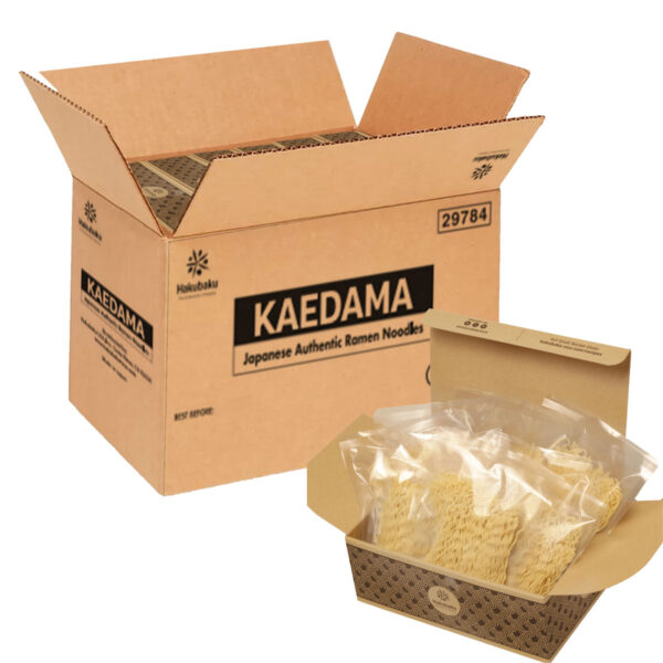 Kaedama - Authentic Japanese Bulk Ramen Noodles   (48 pack)