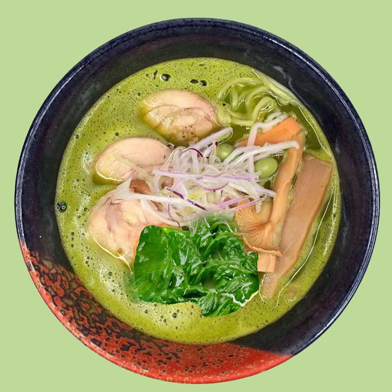 matcha ramen recipe hakubaku